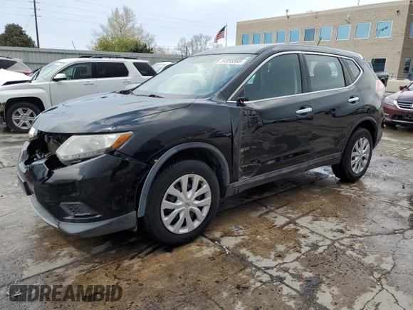 2015 Nissan Rogue SL with VIN 5N1AT2MV5FC823037, listed as a Copart auction lot 54555565 with 133,015 mi miles and Salvage Title. Bid and sale history available at DreamBid. Image 1.
