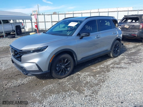 2024 Honda CR-V Hybrid Sport with VIN 5J6RS6H50RL017598, listed as a IAAI auction lot 41337030 with 8,414 mi miles. Bid and sale history available at carsss.com. Image 17.
