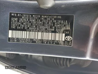 2016 Toyota Corolla L z VIN 5YFBURHE3GP567434, wystawiony jako Copart lot #58388835 z przebiegiem 130 502 mil mil oraz Szkoda całkowita • Salvage title. Historia ofert i sprzedaży dostępna na DreamBid. Obrazek 12.