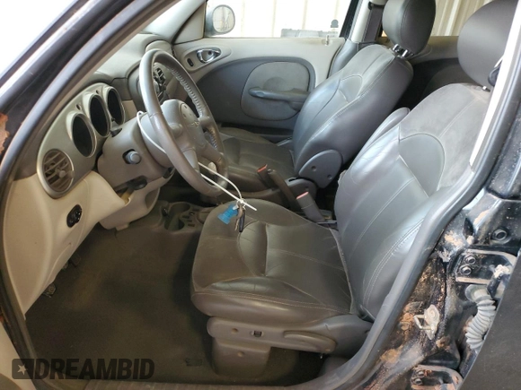 2001 Chrysler PT Cruiser with VIN 3C8FY4BBX1T654189, listed as a Copart auction lot 82694654 with 130,079 mi miles and Clean Title. Bid and sale history available at DreamBid. Image 7.