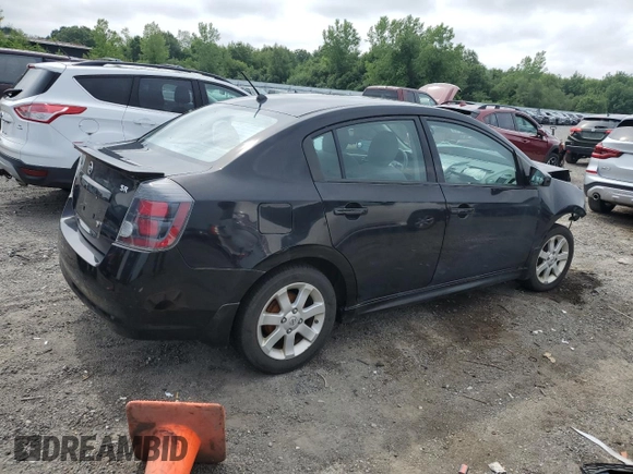 2012 Nissan Sentra 2.0 with VIN 3N1AB6AP2CL666316, listed as a Copart auction lot 59699175 with Not provided miles and Clean title. Bid and sale history available at DreamBid. Image 3.