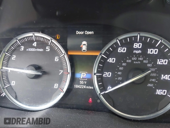 2017 Acura MDX w/Technology Pkg with VIN 5FRYD4H53HB032029, listed as a IAAI auction lot 41900361 with 184,224 mi miles. Bid and sale history available at carsss.com. Image 15.