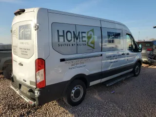 2019 Ford Transit Passenger XL with VIN 1FBZX2CM6KKB43348, listed as a Copart auction lot 87263154 with 172,146 mi miles and Salvage Title. Bid and sale history available at carsss.com. Image 3.