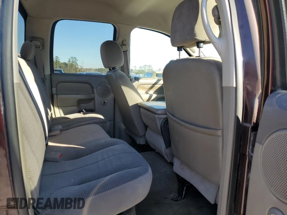 2005 Dodge Ram 2500 SLT with VIN 3D7KR28C55G749104, listed as a Copart auction lot 41802385 with 324,049 mi miles and Clean Title. Bid and sale history available at carsss.com. Image 10.