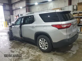 2018 Chevrolet Traverse LT Cloth with VIN 1GNEVGKW8JJ235329, listed as a Copart auction lot 47743465 with 128,779 mi miles and Salvage Title. Bid and sale history available at DreamBid. Image 2.
