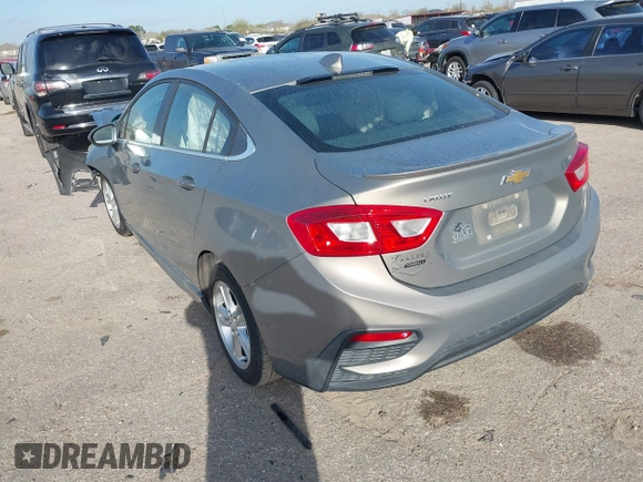 2017 Chevrolet Cruze LT with VIN 1G1BE5SM1H7165431, listed as a IAAI auction lot 41777097 with 101,321 mi miles and . Bid and sale history available at DreamBid. Image 3.