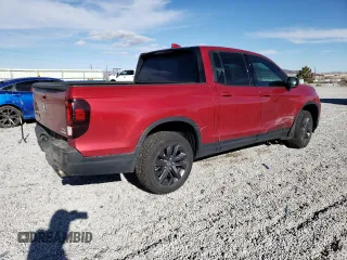 2021 Honda Ridgeline Sport with VIN 5FPYK3F11MB015863, listed as a Copart auction lot 45236215 with 67,854 mi miles and Salvage title. Bid and sale history available at DreamBid. Image 3.