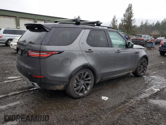 2018 Land Rover Discovery HSE with VIN SALRR2RVXJA053798, listed as a Copart auction lot 86340244 with 58,322 mi miles and Salvage Title. Bid and sale history available at DreamBid. Image 3.