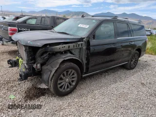 2021 Ford Expedition Max Limited with VIN 1FMJK2AT9MEA36065, listed as a Copart auction lot 62787335 with 49,923 mi miles and Salvage title. Bid and sale history available at DreamBid. Image 1.