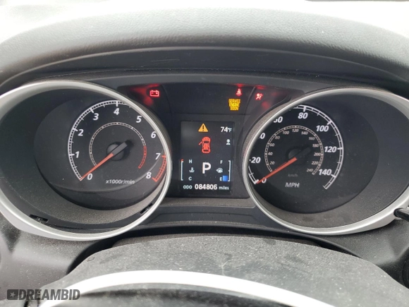 2013 Mitsubishi Outlander Sport ES with VIN 4A4AP3AU1DE007768, listed as a Copart auction lot 45712555 with 84,806 mi miles and Salvage Title. Bid and sale history available at carsss.com. Image 9.