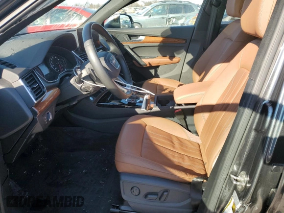 2023 Audi Q5 S line Premium with VIN WA1GAAFY8P2178097, listed as a Copart auction lot 42190525 with 11,436 mi miles and Salvage Title. Bid and sale history available at carsss.com. Image 7.
