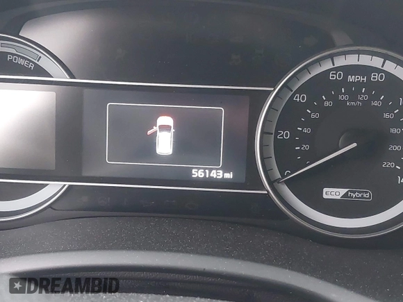 2019 Kia Niro LX with VIN KNDCB3LC3K5317579, listed as a IAAI auction lot 41670409 with 56,143 mi miles. Bid and sale history available at carsss.com. Image 7.