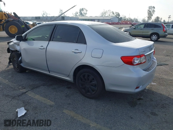 2013 Toyota Corolla L with VIN 2T1BU4EE0DC104010, listed as a IAAI auction lot 41473768 with 67,808 mi miles. Bid and sale history available at carsss.com. Image 3.