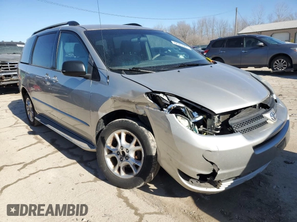 2005 Toyota Sienna LE with VIN 5TDBA23C15S048442, listed as a Copart auction lot 42983965 with 189,048 mi miles and Salvage Title. Bid and sale history available at carsss.com. Image 4.