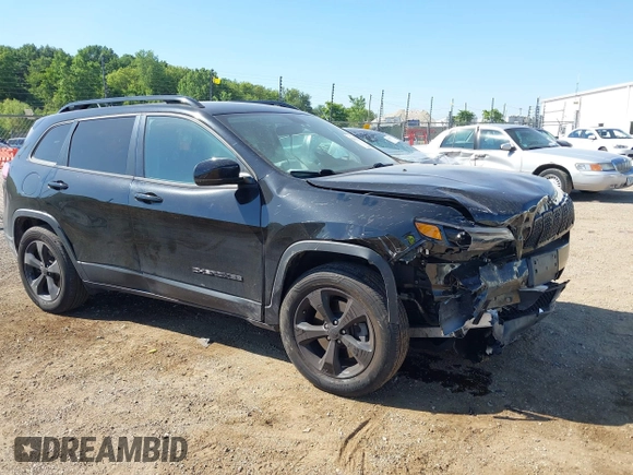 2019 Jeep Cherokee Latitude Plus with VIN 1C4PJMLB3KD375361, listed as a IAAI auction lot 42654334 with 84,373 mi miles and . Bid and sale history available at DreamBid. Image 1.