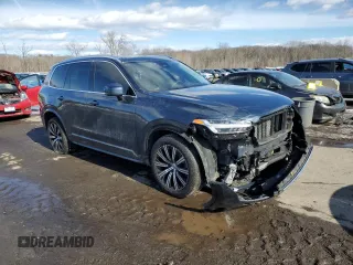 2023 Volvo XC90 Core with VIN YV4L12PV4P1955683, listed as a Copart auction lot 45292395 with 38,749 mi miles and Salvage Title. Bid and sale history available at DreamBid. Image 4.