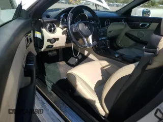 2014 Mercedes-Benz SLK 250 with VIN WDDPK4HA1EF081565, listed as a Copart auction lot 54008025 with 87,808 mi miles and Salvage title. Bid and sale history available at DreamBid. Image 8.