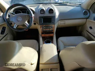 2007 Mercedes-Benz M 350 with VIN 4JGBB86E77A172885, listed as a Copart auction lot 47502005 with 306,918 mi miles and Clean Title. Bid and sale history available at DreamBid. Image 8.