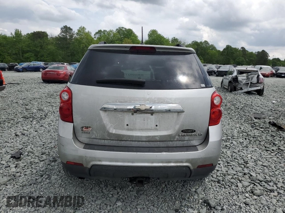2015 Chevrolet Equinox LT with VIN 2GNFLGEK7F6375914, listed as a Copart auction lot 54524555 with 262,779 mi miles and Clean Title. Bid and sale history available at carsss.com. Image 6.