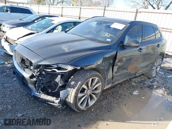 2017 Jaguar F-Pace 35t R-Sport with VIN SADCL2BV5HA894161, listed as a IAAI auction lot 41452763 with 57,281 mi miles and . Bid and sale history available at DreamBid. Image 17.