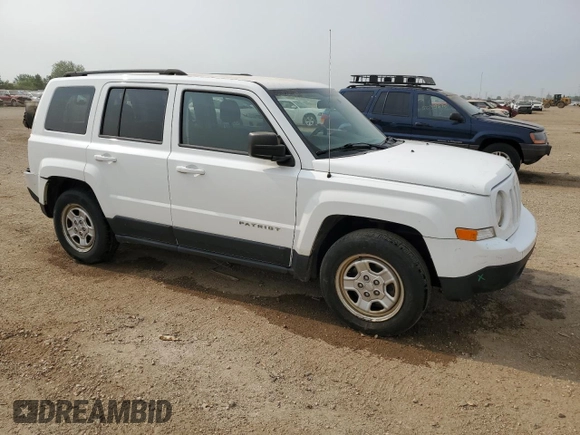 2013 Jeep Patriot Sport with VIN 1C4NJPBA1DD264473, listed as a Copart auction lot 59222735 with 165,206 mi miles and Salvage title. Bid and sale history available at DreamBid. Image 4.
