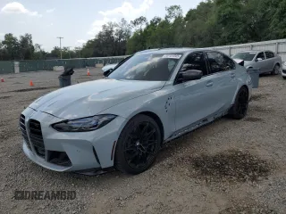2024 BMW M3 Competition xDrive z VIN WBS43AY08RFT30099, wystawiony jako Copart lot #56101045 z przebiegiem Nie podano mil oraz Szkoda całkowita • Salvage title. Historia ofert i sprzedaży dostępna na DreamBid. Obrazek 1.