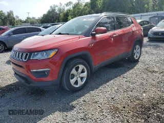 2018 Jeep Compass Latitude with VIN 3C4NJCBB7JT267918, listed as a Copart auction lot 60083455 with 127,327 mi miles and Salvage title. Bid and sale history available at DreamBid. Image 1.