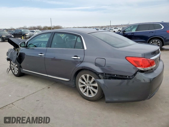 2012 Toyota Avalon with VIN 4T1BK3DB0CU466682, listed as a Copart auction lot 47593285 with Not Provided miles and Salvage Title. Bid and sale history available at DreamBid. Image 2.