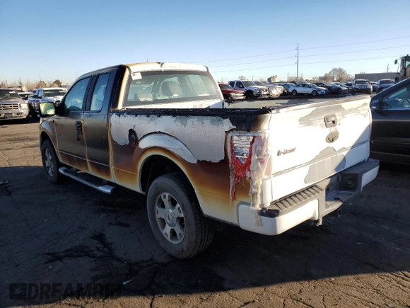2009 Ford F-150 STX with VIN 1FTRX14W89KC77987, listed as a Copart auction lot 43269225 with 254,567 mi miles and Salvage title. Bid and sale history available at DreamBid. Image 2.