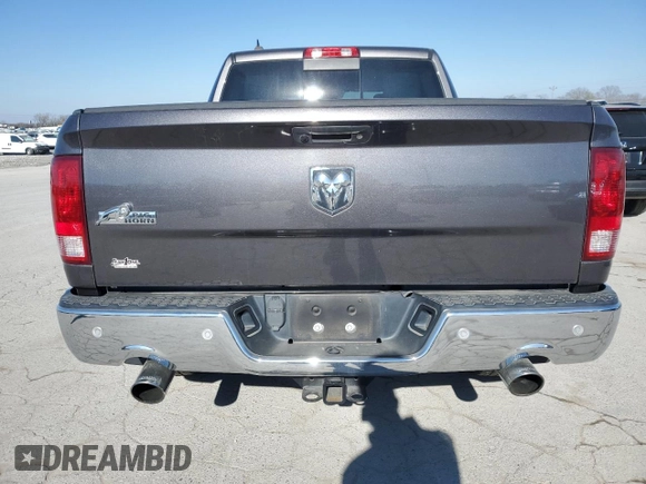 2018 Ram 1500 Lone Star Silver with VIN 1C6RR6LM2JS225662, listed as a Copart auction lot 88534335 with 78,842 mi miles and Salvage title. Bid and sale history available at DreamBid. Image 6.