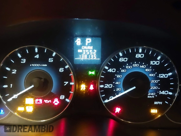 2011 Subaru Legacy Limited Power Moon with VIN 4S3BMBK6XB3210052, listed as a IAAI auction lot 41048000 with 138,135 mi miles and . Bid and sale history available at DreamBid. Image 7.