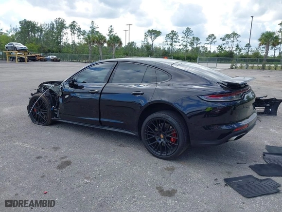 2021 Porsche Panamera with VIN WP0AJ2A73ML116385, listed as a IAAI auction lot 41549006 with 50,292 mi miles. Bid and sale history available at carsss.com. Image 3.