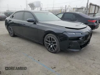 2024 BMW 7 Series 740i с VIN WBA23EH03RCP67352, выставлен на аукционе Copart как лот 78083904 с пробегом 2 871 миль миль и Чистый • Clean title. История ставок и продаж доступна на DreamBid. Изображение 4.