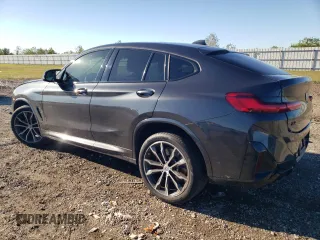 2023 BMW X4 M40i with VIN 5UX43DT01P9N51344, listed as a Copart auction lot 81478284 with 15,172 mi miles and Salvage Title. Bid and sale history available at carsss.com. Image 2.