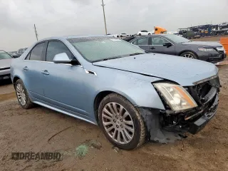 2013 Cadillac CTS Premium with VIN 1G6DP5E33D0159200, listed as a Copart auction lot 59144745 with 68,495 mi miles and Salvage title. Bid and sale history available at DreamBid. Image 4.