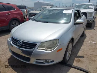 2009 Volkswagen Eos Komfort with VIN WVWBA71F49V016543, listed as a IAAI auction lot 42029360 with 76,657 mi miles and . Bid and sale history available at DreamBid. Image 2.