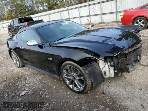 2019 Ford Mustang GT with VIN 1FA6P8CF3K5122934, listed as a Copart auction lot 87669255 with 58,589 mi miles and Clean Title. Bid and sale history available at carsss.com. Image 4.
