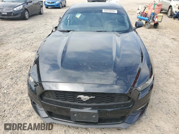2015 Ford Mustang EcoBoost with VIN 1FA6P8TH7F5385449, listed as a Copart auction lot 53570555 with 86,541 mi miles and Salvage title. Bid and sale history available at DreamBid. Image 5.