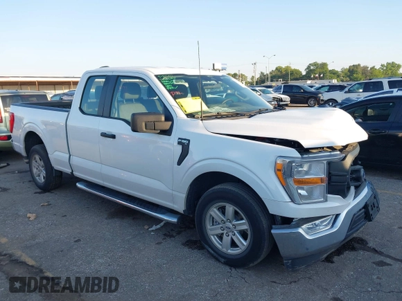 2022 Ford F-150 XL with VIN 1FTEX1C50NFB22148, listed as a IAAI auction lot 42236734 with 40,173 mi miles and . Bid and sale history available at DreamBid. Image 1.