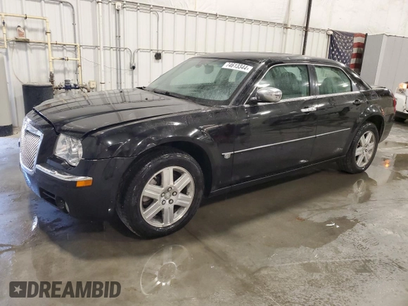 2006 Chrysler 300 C with VIN 2C3LK63H06H346022, listed as a Copart auction lot 74613344 with 200,509 mi miles and Salvage Title. Bid and sale history available at carsss.com. Image 1.