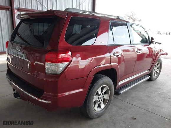 2012 Toyota 4Runner SR5 with VIN JTEBU5JR2C5104337, listed as a IAAI auction lot 41240158 with 145,529 mi miles. Bid and sale history available at carsss.com. Image 4.