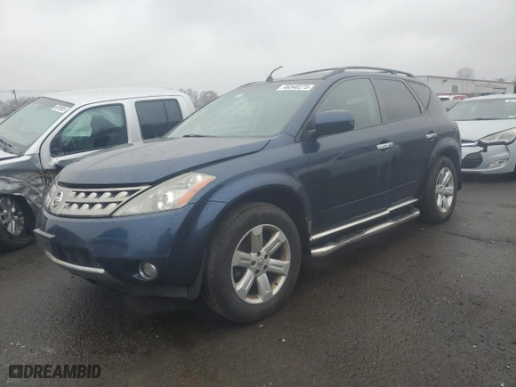 2007 Nissan Murano S with VIN JN8AZ08W07W660621, listed as a Copart auction lot 49340275 with 173,979 mi miles and Salvage Title. Bid and sale history available at carsss.com. Image 1.