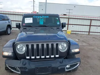 2023 Jeep Wrangler Sahara with VIN 1C4HJXEN6PW639004, listed as a IAAI auction lot 41174113 with 35,371 mi miles. Bid and sale history available at carsss.com. Image 12.