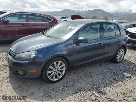 2013 Volkswagen Golf TDI w/Sunroof & Nav with VIN WVWNM7AJ0DW119096, listed as a Copart auction lot 51337595 with 218,156 mi miles and Clean Title. Bid and sale history available at carsss.com. Image 1.