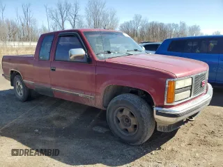1991 GMC Sierra 1500 z VIN 2GTEK19K2M1543239, wystawiony jako Copart lot #51680075 z przebiegiem 135 361 mil mil oraz Czysty tytuł • Clean title. Historia ofert i sprzedaży dostępna na DreamBid. Obrazek 4.
