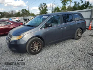 2011 Honda Odyssey EX-L with VIN 5FNRL5H65BB015246, listed as a Copart auction lot 53928745 with 211,941 mi miles and Clean Title. Bid and sale history available at carsss.com. Image 1.
