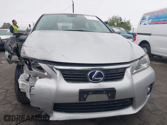 2012 Lexus CT 200h with VIN JTHKD5BHXC2080234, listed as a IAAI auction lot 41911973 with 86,261 mi miles and . Bid and sale history available at DreamBid. Image 12.
