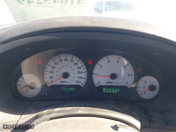 2006 Dodge Grand Caravan SXT with VIN 2D4GP44L86R600904, listed as a IAAI auction lot 41645249 with 153,192 mi miles. Bid and sale history available at carsss.com. Image 7.