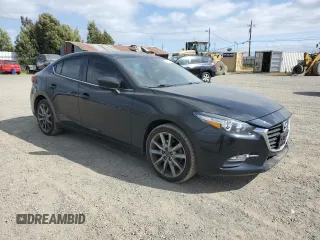 2018 Mazda 3 Touring with VIN 3MZBN1V30JM261305, listed as a Copart auction lot 53568285 with 55,663 mi miles and Salvage Title. Bid and sale history available at DreamBid. Image 4.