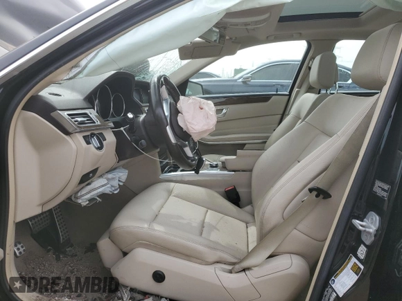 2014 Mercedes-Benz E with VIN WDDHF8JB5EB062205, listed as a Copart auction lot 51076405 with Not Provided miles and Salvage Title. Bid and sale history available at carsss.com. Image 7.